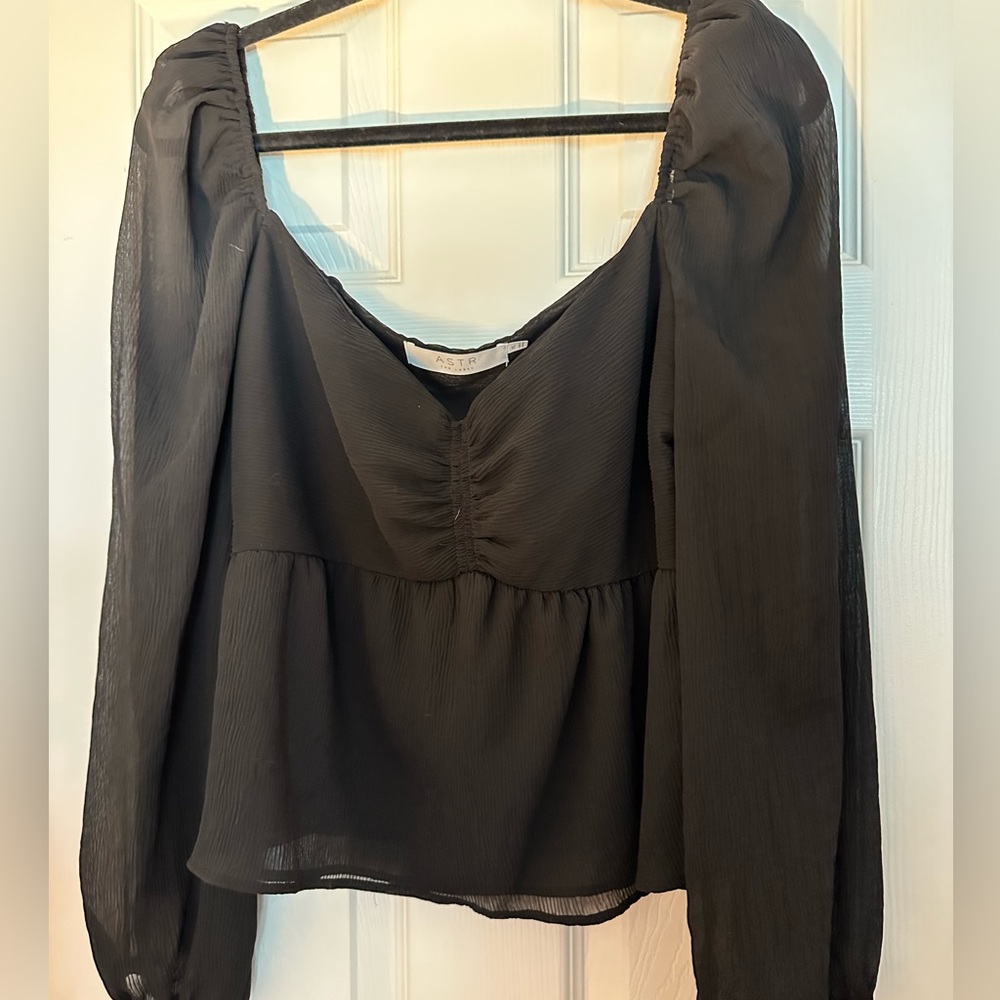 ASTR long sleeve blouse XL